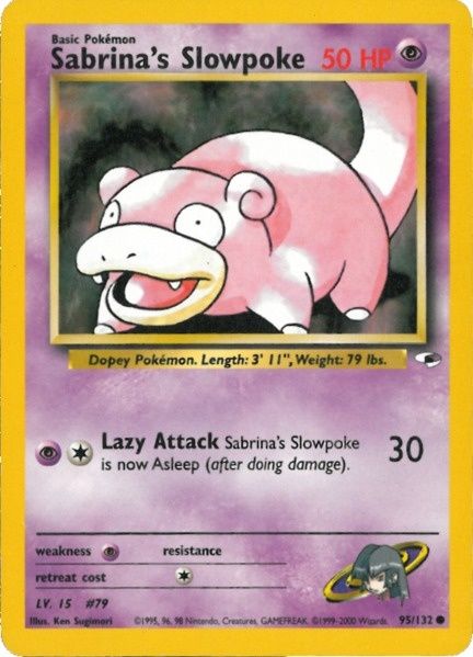 Sabrina's Slowpoke (95/132) [Gym Heroes]