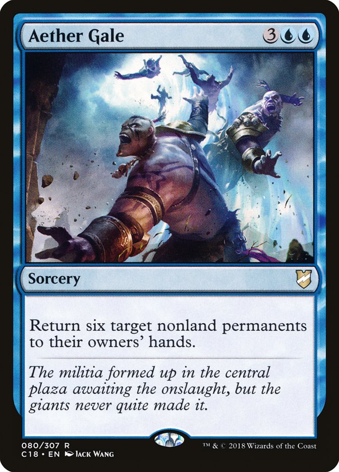 Aether Gale [Commander 2018] (C18 80)