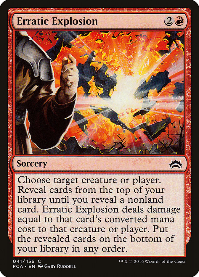 Erratic Explosion [Planechase Anthology] (PCA 41)