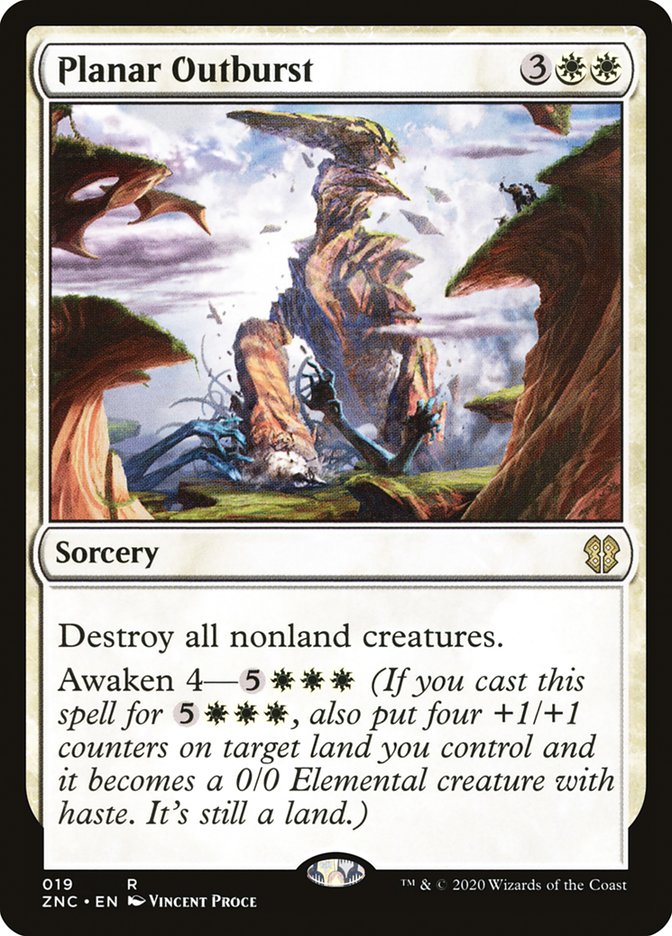 Planar Outburst [Zendikar Rising Commander] (ZNC 19)