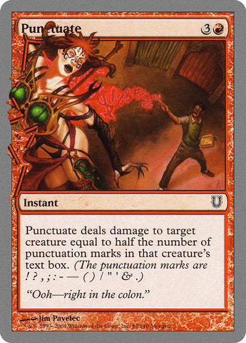 Punctuate [Unhinged] (UNH 84)