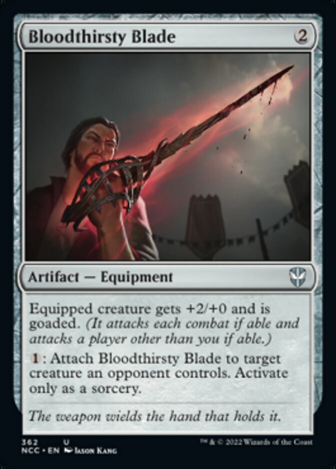 Bloodthirsty Blade [Streets of New Capenna Commander] (NCC 362)