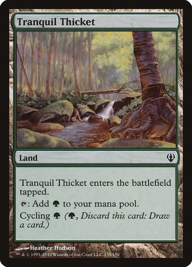 Tranquil Thicket [Archenemy] (ARC 135)