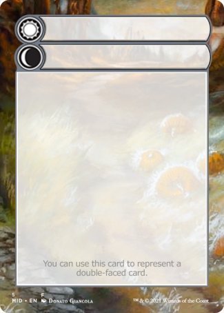 Helper Card (5/9) [Innistrad: Midnight Hunt Tokens] (TMID 5)