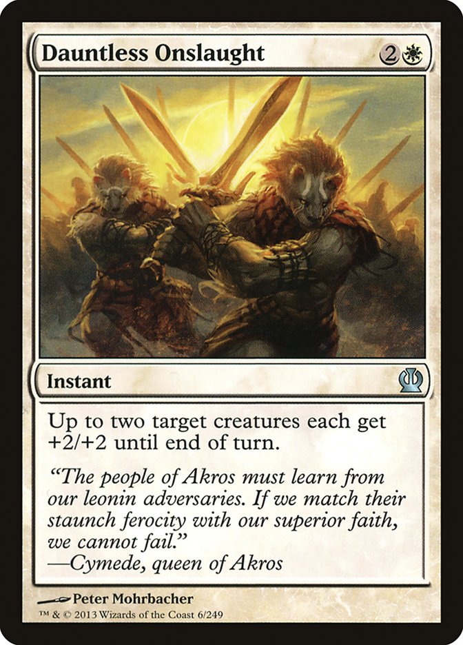 Dauntless Onslaught [Theros] (THS 6)
