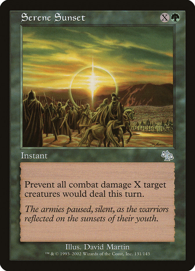 Serene Sunset [Judgment] (JUD 131)