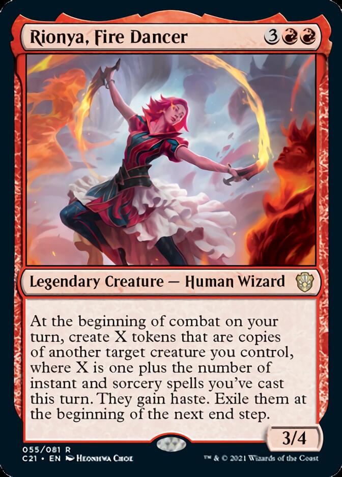 Rionya, Fire Dancer [Commander 2021] (C21 55)