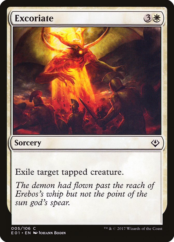 Excoriate [Archenemy: Nicol Bolas] (E01 5)