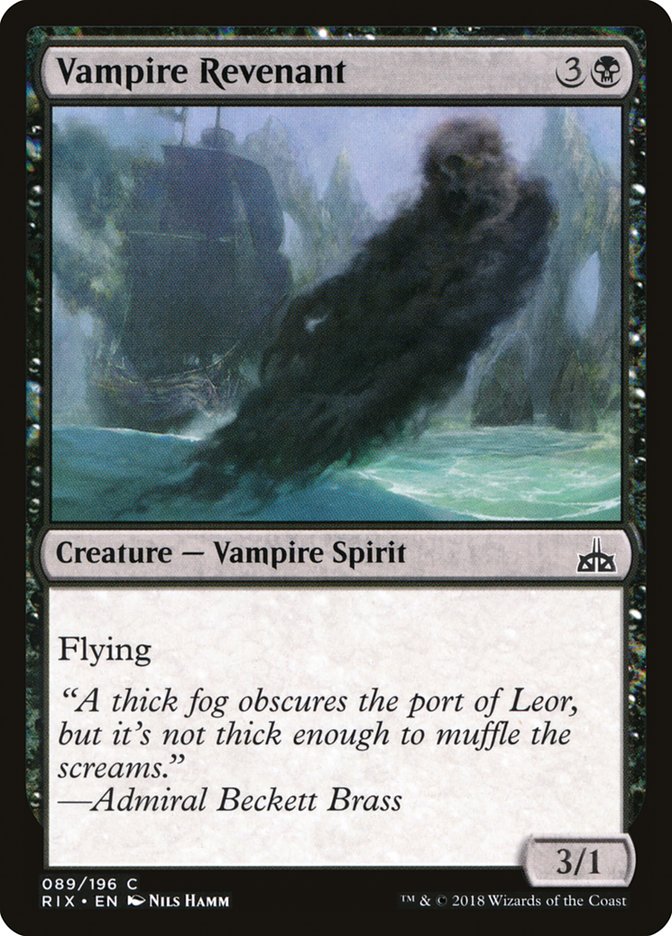 Vampire Revenant [Rivals of Ixalan] (RIX 89)