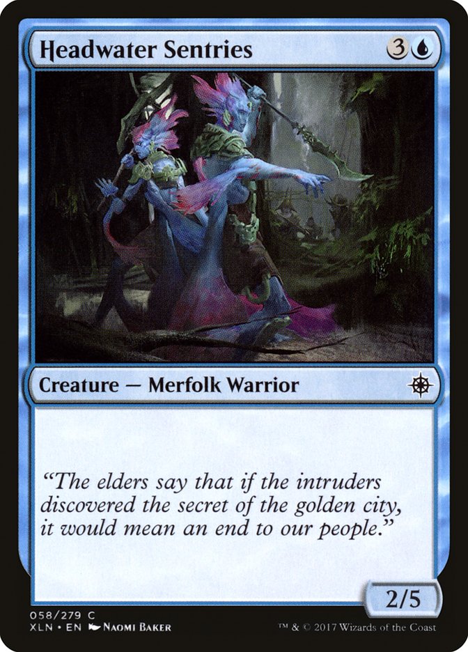 Headwater Sentries [Ixalan] (XLN 58)