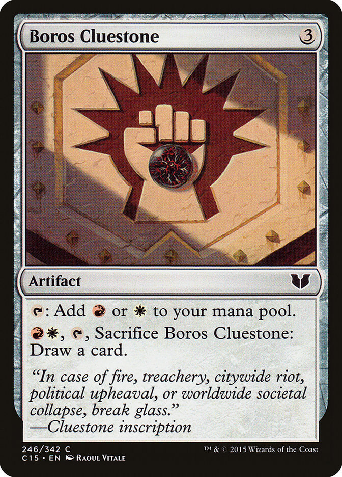 Boros Cluestone [Commander 2015] (C15 246)
