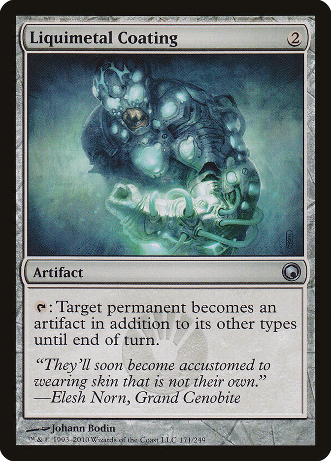 Liquimetal Coating [Scars of Mirrodin] (SOM 171)