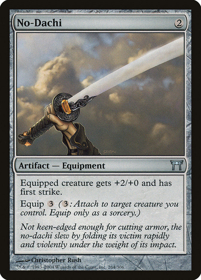 No-Dachi [Champions of Kamigawa] (CHK 264)