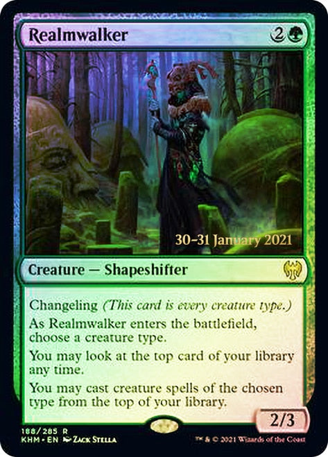 Realmwalker  [Kaldheim Prerelease Promos] (PKHM 188)