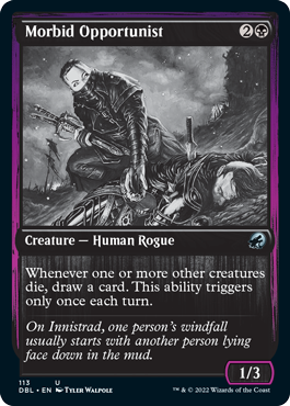 Morbid Opportunist [Innistrad: Double Feature] (DBL 113)
