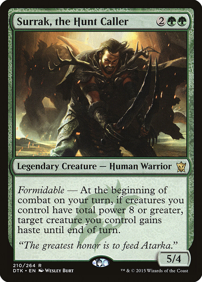 Surrak, the Hunt Caller [Dragons of Tarkir] (DTK 210)
