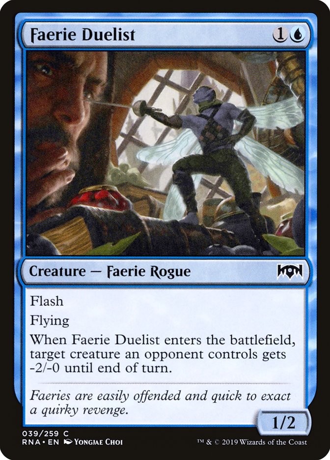 Faerie Duelist [Ravnica Allegiance] (RNA 39)