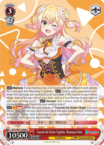 Towards the Future Together, Momosuzu Nene (HOL/W91-E084 R) [hololive production]