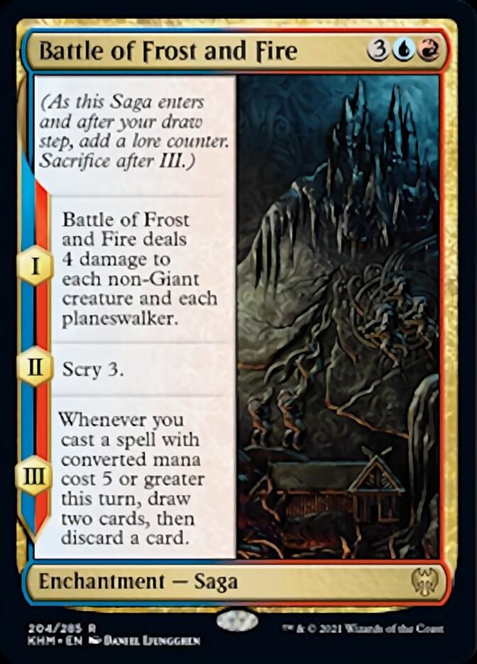 Battle of Frost and Fire [Kaldheim] (KHM 204)