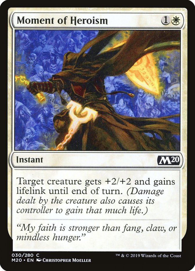 Moment of Heroism [Core Set 2020] (M20 30)