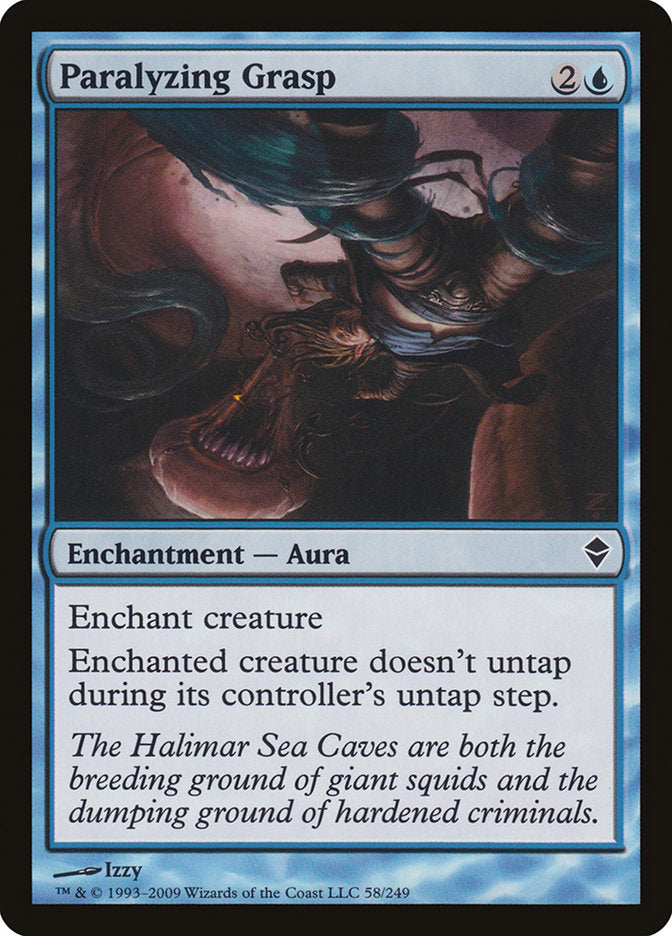 Paralyzing Grasp [Zendikar] (ZEN 58)