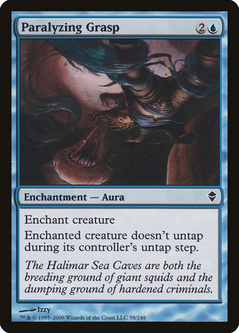 Paralyzing Grasp [Zendikar] (ZEN 58)