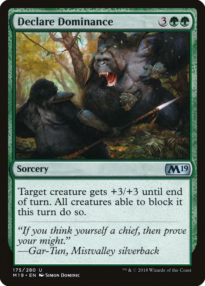 Declare Dominance [Core Set 2019] (M19 175)