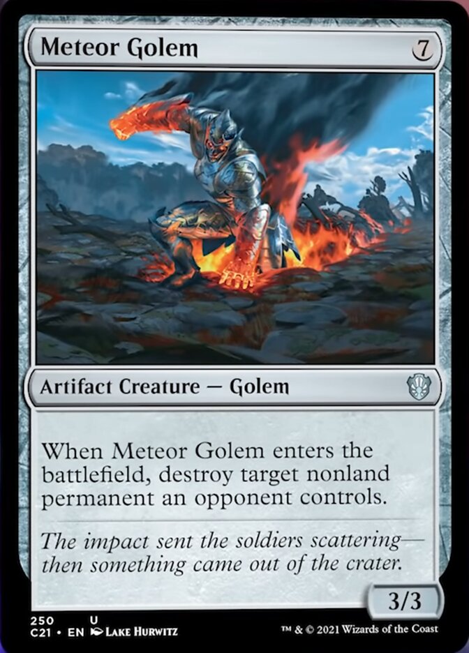 Meteor Golem [Commander 2021] (C21 250)