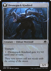 Vildin-Pack Outcast // Dronepack Kindred [Eldritch Moon] (EMN 148)