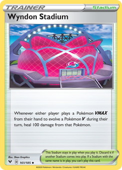 Wyndon Stadium (161) [Sword & Shield: Vivid Voltage]