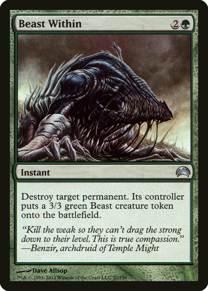 Beast Within [Planechase 2012] (PC2 57)