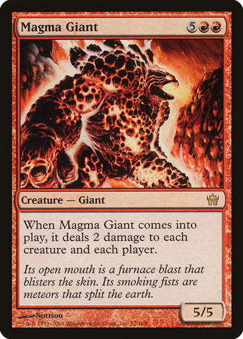 Magma Giant [Fifth Dawn] (5DN 72)