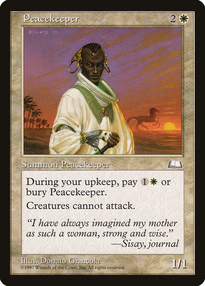 Peacekeeper [Weatherlight] (WTH 22)
