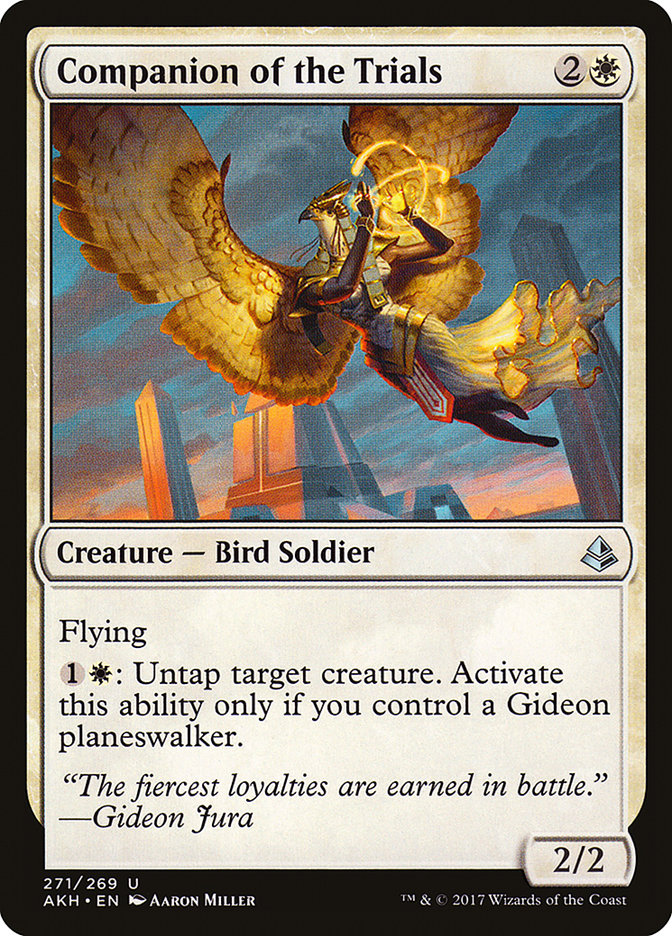 Companion of the Trials [Amonkhet] (AKH 271)