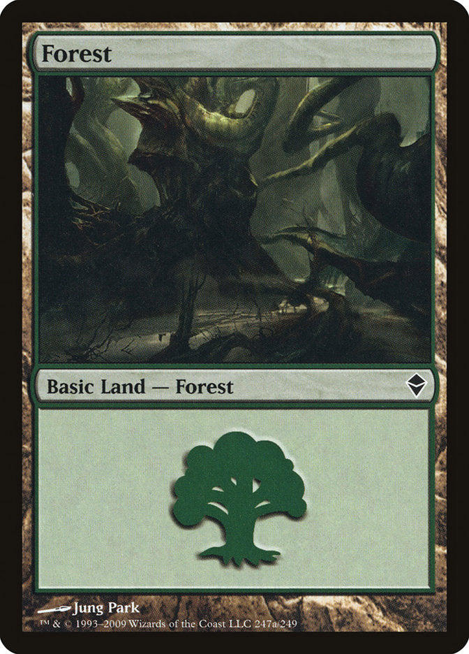 Forest (#247a) [Zendikar] (ZEN 247A)