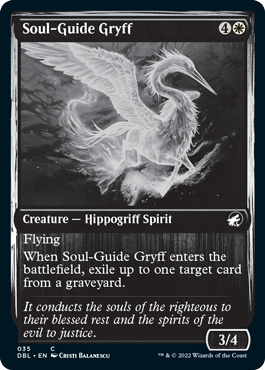 Soul-Guide Gryff [Innistrad: Double Feature] (DBL 35)