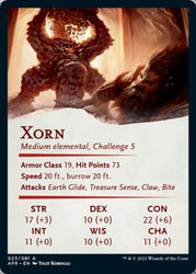 Xorn Art Card [Dungeons & Dragons: Adventures in the Forgotten Realms Art Series] (AAFR 23)