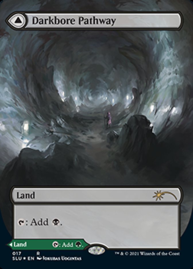 Darkbore Pathway // Slitherbore Pathway [Secret Lair: Ultimate Edition 2] (SLU2 17)