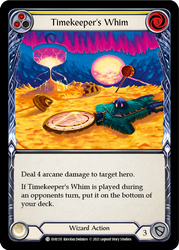 Timekeeper's Whim (Yellow) [EVR135] 1st Edition Rainbow Foil