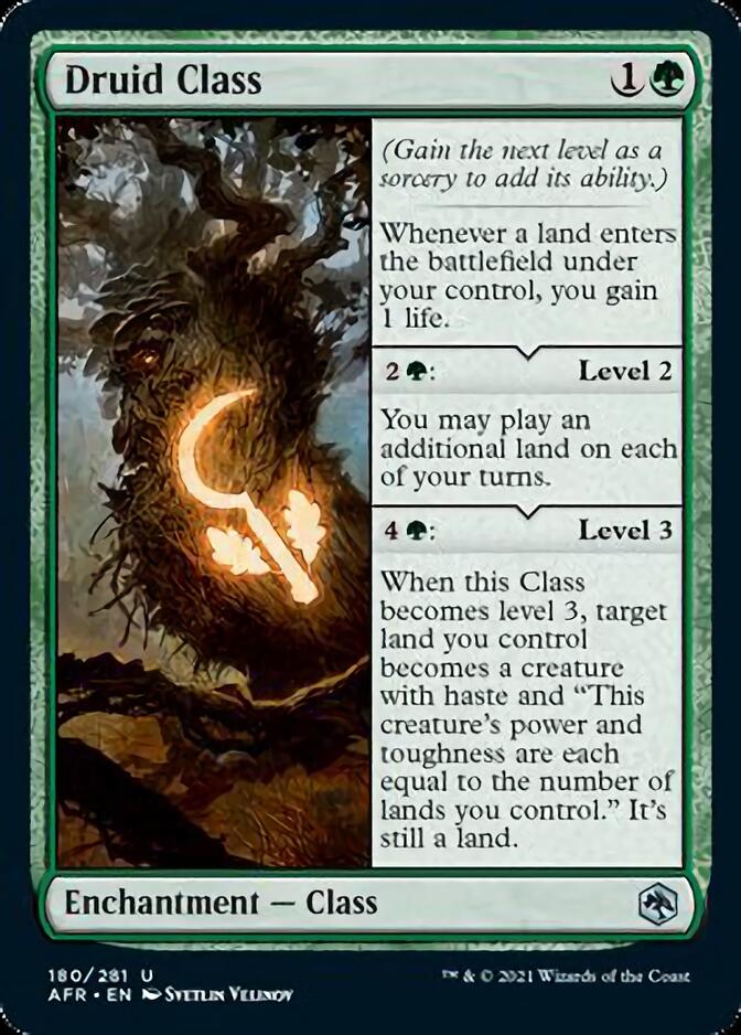 Druid Class [Dungeons & Dragons: Adventures in the Forgotten Realms] (AFR 180)