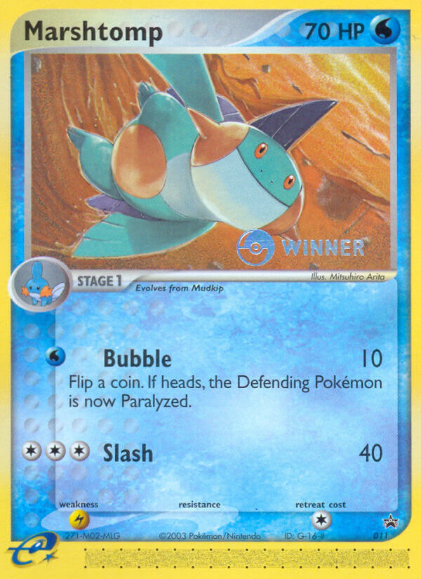 Marshtomp (11) [Nintendo: Black Star Promos]