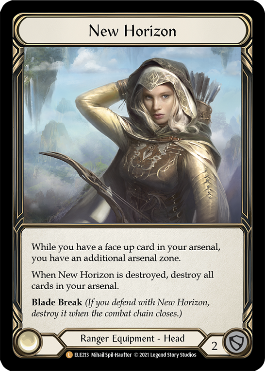 New Horizon [ELE213] 1st Edition Cold Foil