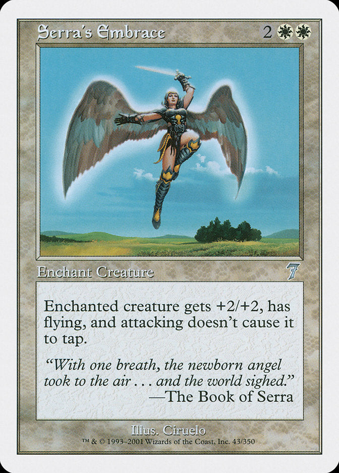 Serra's Embrace [Seventh Edition] (7ED 43)