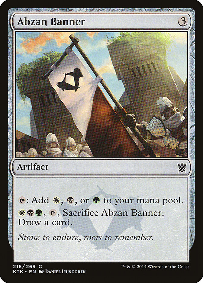 Abzan Banner [Khans of Tarkir] (KTK 215)