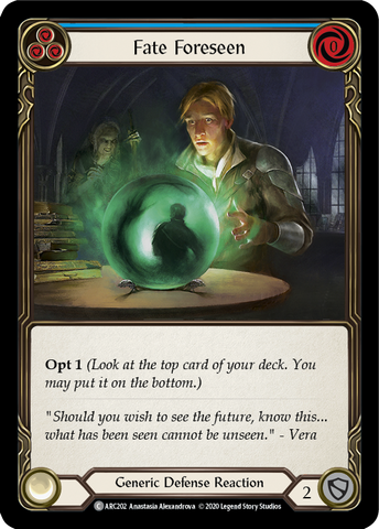 Fate Foreseen (Blue) [ARC202] Unlimited Rainbow Foil