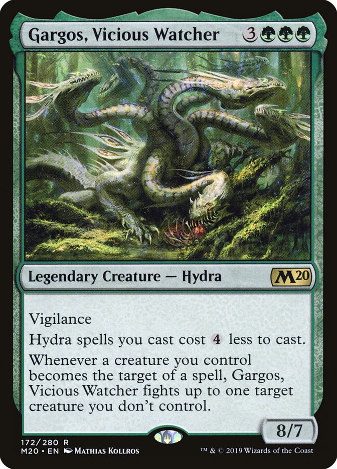 Gargos, Vicious Watcher [Core Set 2020] (M20 172)