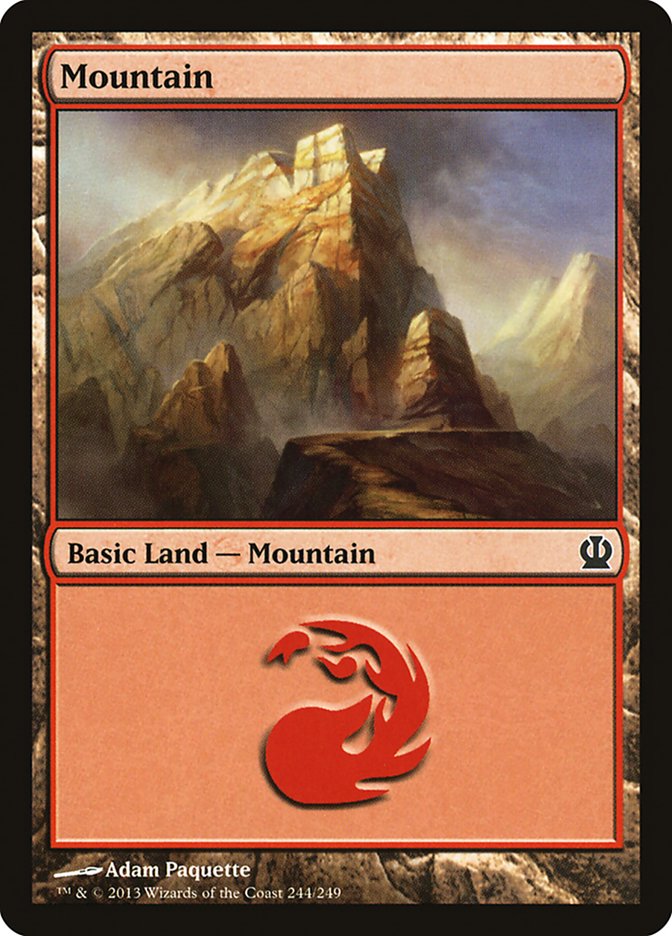 Mountain (#244) [Theros] (THS 244)