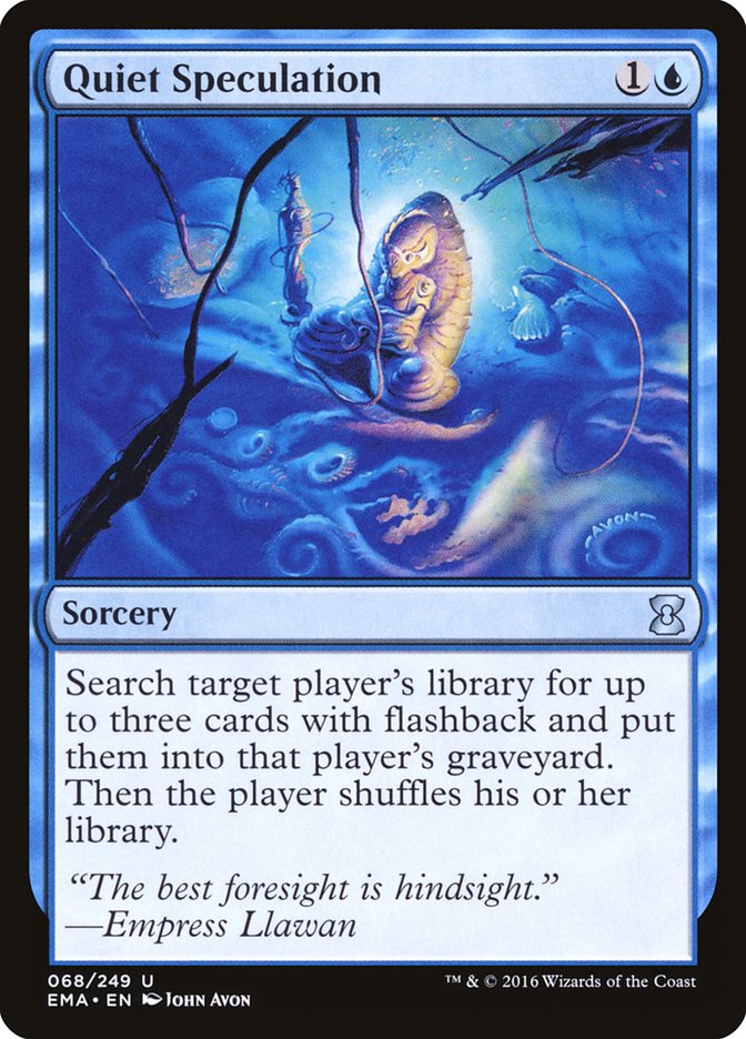 Quiet Speculation [Eternal Masters] (EMA 68)