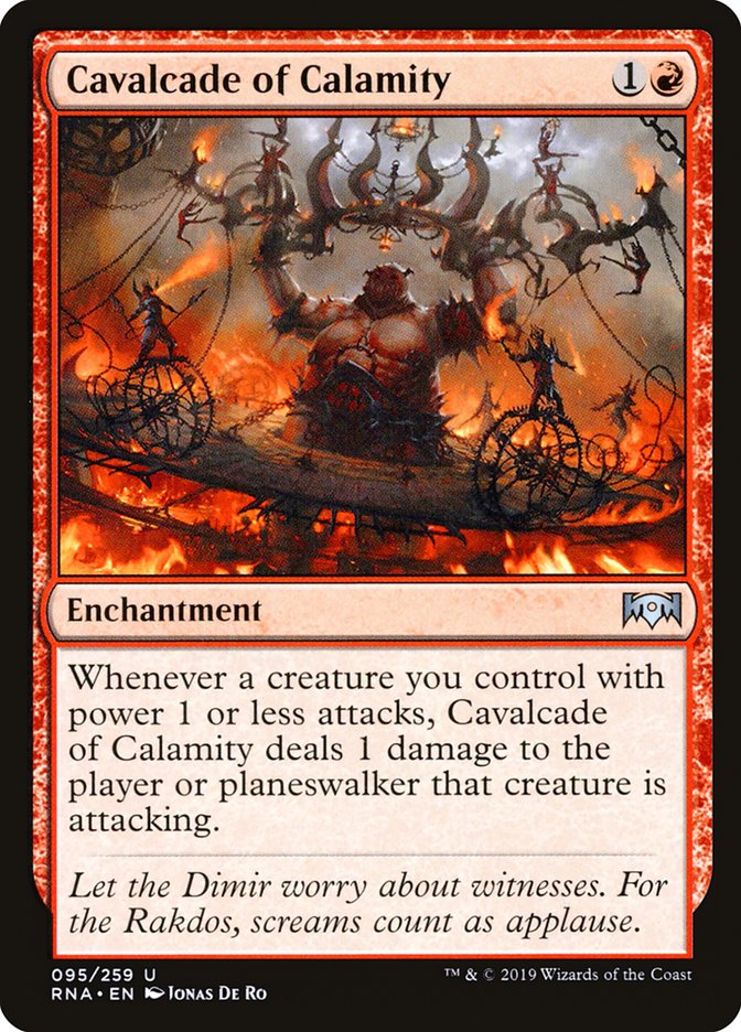 Cavalcade of Calamity [Ravnica Allegiance] (RNA 95)
