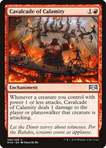 Cavalcade of Calamity [Ravnica Allegiance] (RNA 95)